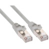 Inline cavo patch per rete dati lan cat.5e, 2x rj45, schermatura