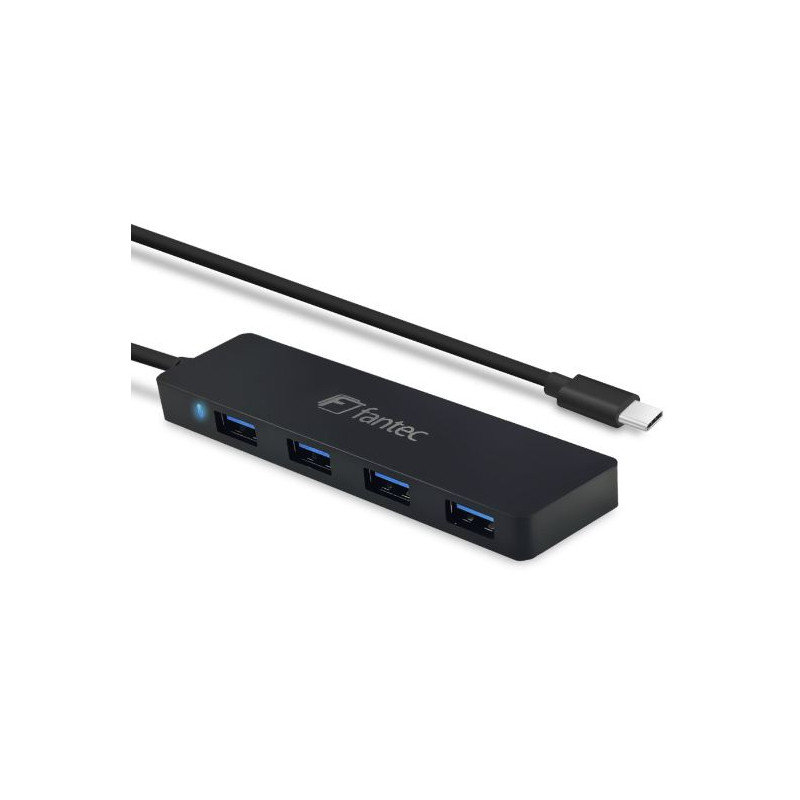 hub fantec ump-4u31-c usb-c 4x usb-a 3.0 [2569]