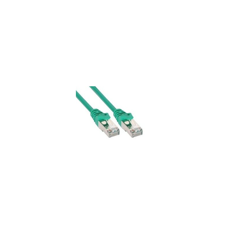 Inline cavo patch per rete dati lan cat.5e, 2x rj45, schermatura