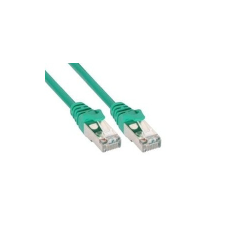 Inline cavo patch per rete dati lan cat.5e, 2x rj45, schermatura