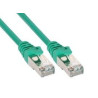 Inline cavo patch per rete dati lan cat.5e, 2x rj45, schermatura
