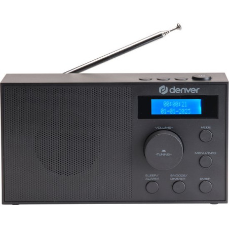 radio denver dab5-1b dab+/fm bluetooth nero [111111000620]