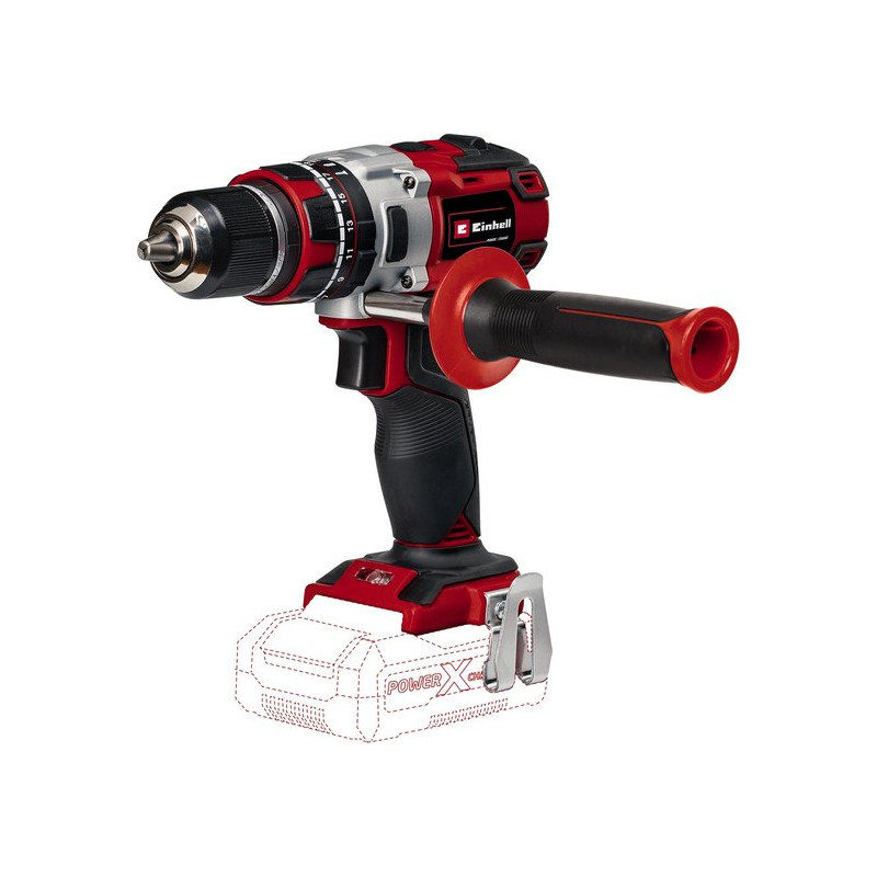 trapano avvitatore a percussione einhell tp-cd 18/80 li-i