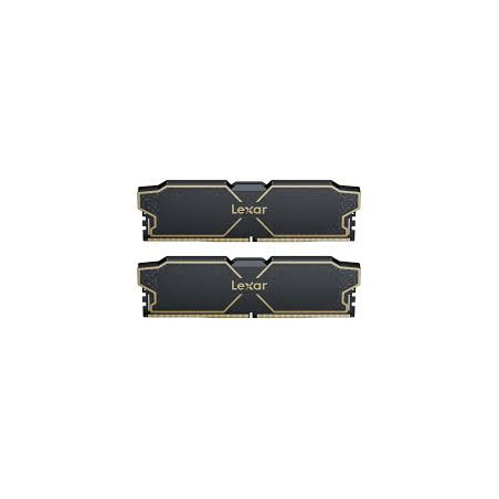 ram udimm ddr5 32gb lexar 6000mhz cl38 1.3v 2x16gb nero [ld5u16g60c38lg-rgd]