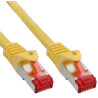 Inline cavo patch per rete dati lan cat.6, 2x rj45, doppia schermatura