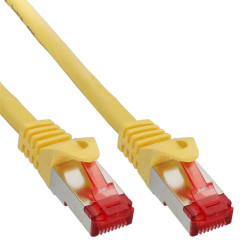 Inline cavo patch per rete dati lan cat.6, 2x rj45, doppia schermatura