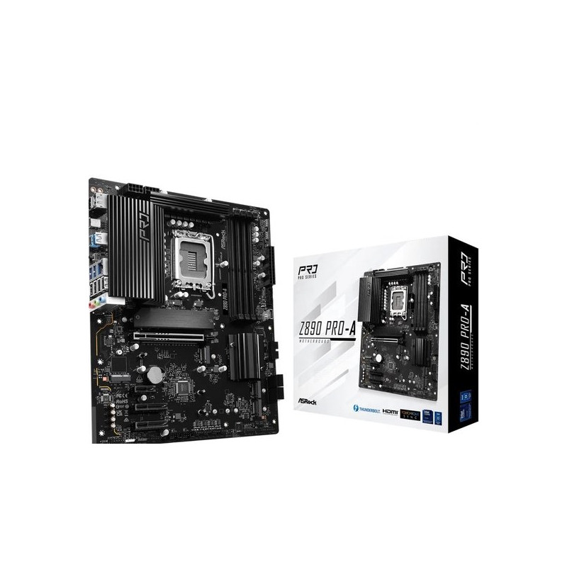scheda madre intel asrock z890 pro-a lga 1851 atx 4xddr5 [z890