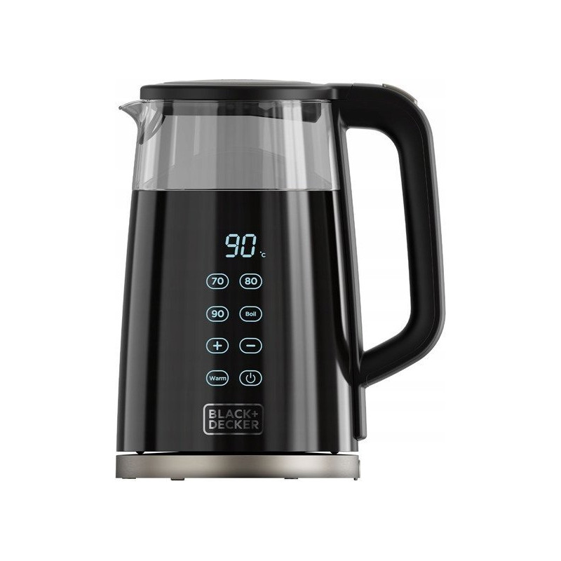 bollitore elettrico black+decker 1.7l 2200w nero [es9580090b]