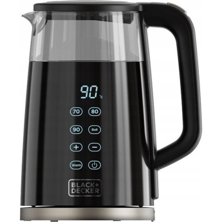 bollitore elettrico black+decker 1.7l 2200w nero [es9580090b]