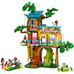 lego friends 42652 casa sull'albero dell'amicizia 701pz multicolore