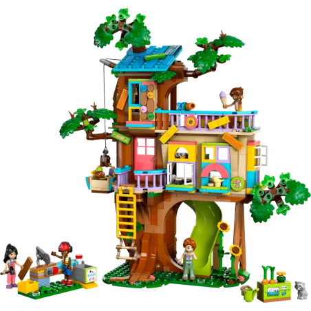 lego friends 42652 casa sull'albero dell'amicizia 701pz multicolore