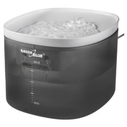 abbeveratoio automatico per animali greenblue gb392 3l grigio [ajmclmpoidgb392]