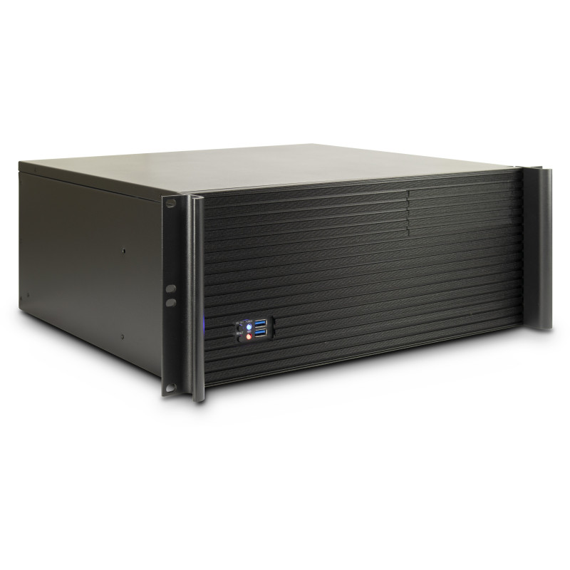 case intertech 4u k-439l atx per server nero [88887333]