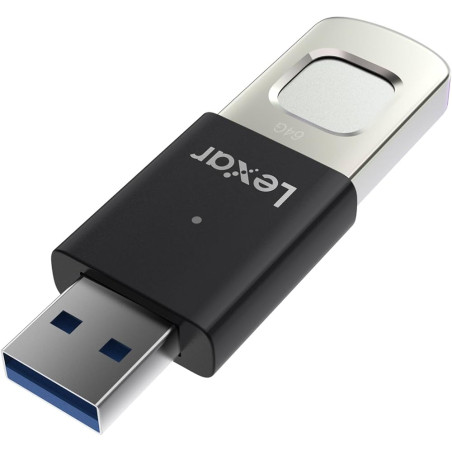 pen drive 64gb lexar f35pro fingerprint usb 3.2 gen1 300/150mb/ [sglxr3g64f35p00]