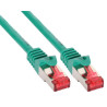 Inline cavo patch per rete dati lan cat.6, 2x rj45, doppia schermatura