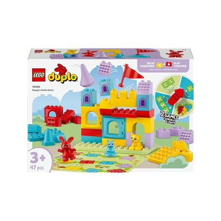 giocattolo didattico lego duplo 10450 gioco del castello di hopsy
