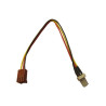 Inline cavo prolunga alimentazione ventole 3pin maschio a 3pin femmina,