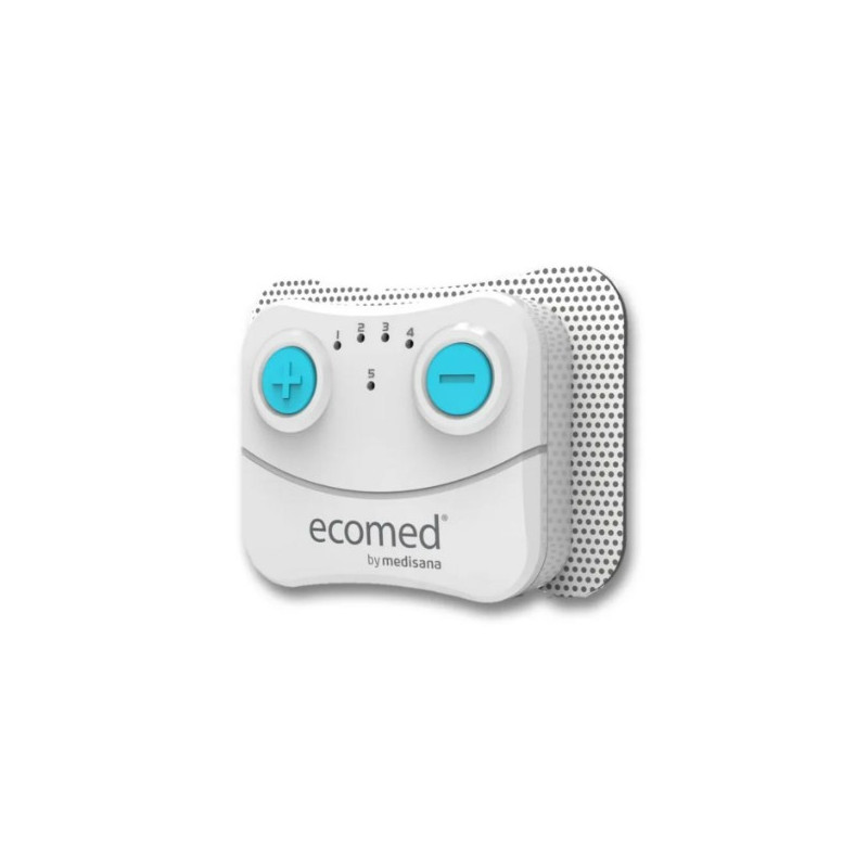 elettrostimolatore ecomed by medisana tt-10e tens wireless bianco/grigio