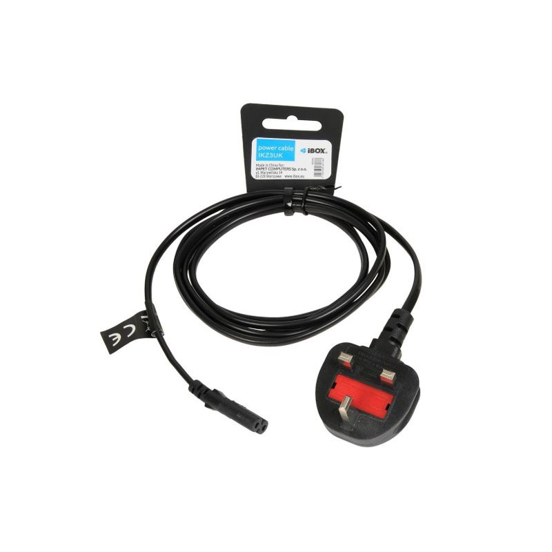 cavo alimentazione ibox 1.8m nero [ikz2uk]
