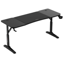 scrivania da gioco huzaro hero 4.6 nero [hz-hero 4.6 black]