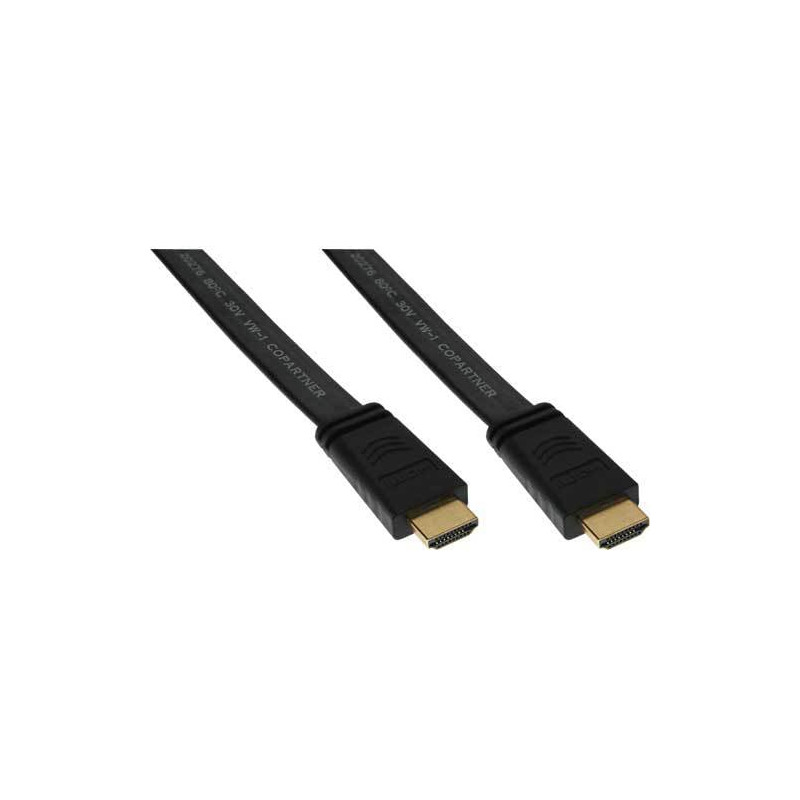 Inline high speed hdmi flat cable with ethernet 19pin type-a