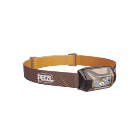 lampada frontale petzl tikka core led 100lm marrone [e061ab02]