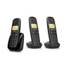 telefono fisso siemens gigaset a180 trio 50 contatti nero [a180]