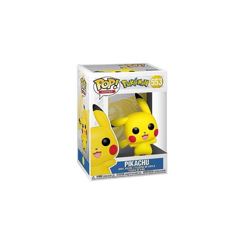 figurina funko pop games pokemon pikachu 11cm giallo [553]