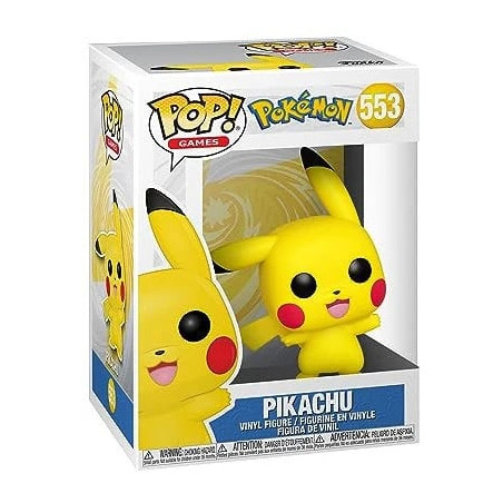 figurina funko pop games pokemon pikachu 11cm giallo [553]