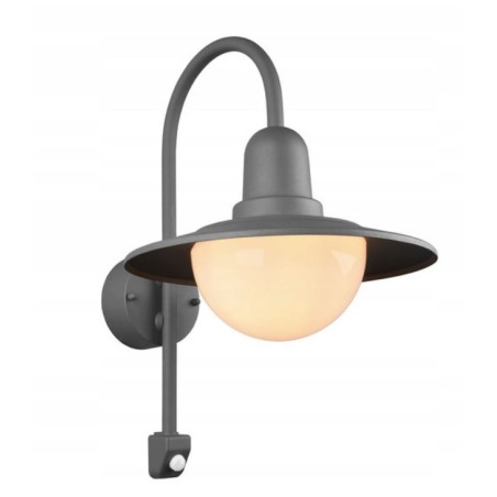 applique da parete a led trio norman ip44 40w 230v da esterno con