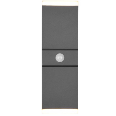 lampada da parete a led trio avon per esterni 2x800lm ip54 3000k