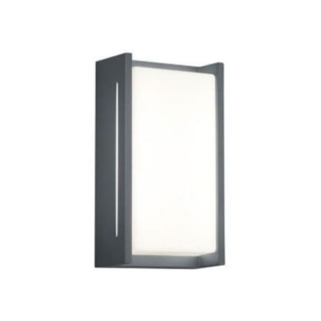 lampada da parete a led trio lighting indus ip54 4w 3000k 500lm per