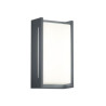 lampada da parete a led trio lighting indus ip54 4w 3000k 500lm per