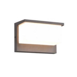 applique da esterno a led trio lighting nestos ip54 13w 1300lm 3000k