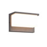 applique da esterno a led trio lighting nestos ip54 13w 1300lm 3000k