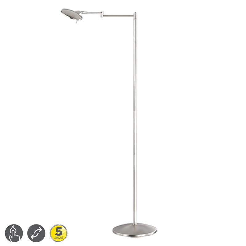 lampada da terra a led trio kazan ip20 8w 230v 800lm opaco [274770107]