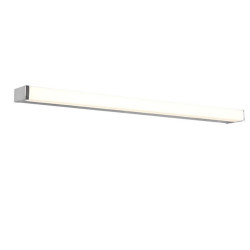 lampada da parete trio fabio per bagno 12w 1400lm 3000k ip44 cromo/bianco
