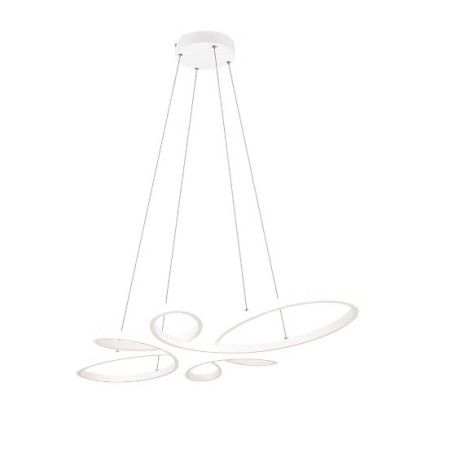 lampada da soffitto trio fly led 32w 3900lm 4000k ip20 bianco [345619131]