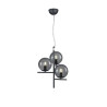 lampada da soffitto trio pure 3xe14 28w ip20 anthracite [302000342]