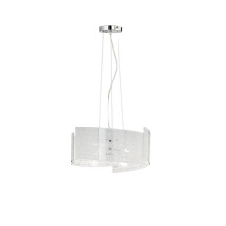 lampada da soffitto trio signa 3xe27 40w ip20 50cm bianco [302500301]