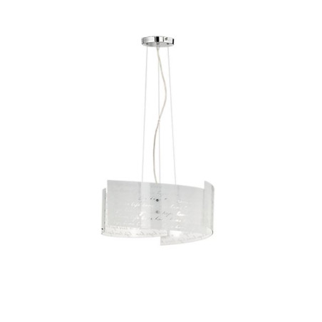 lampada da soffitto trio signa 3xe27 40w ip20 50cm bianco [302500301]
