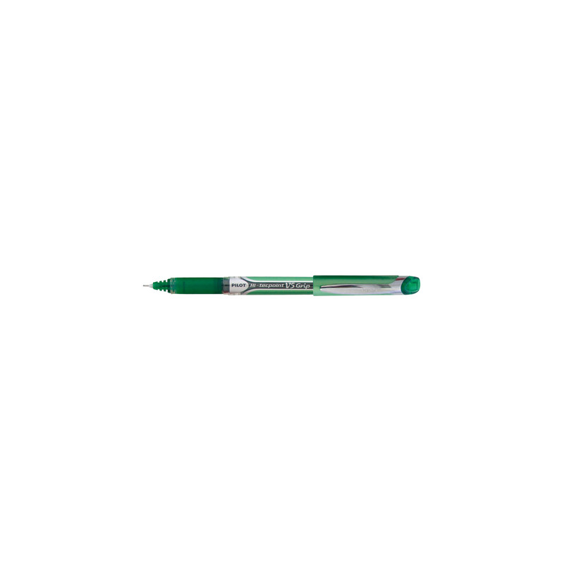 roller hi-tecpoint v5 grip verde pilot pz: 12 [006733]