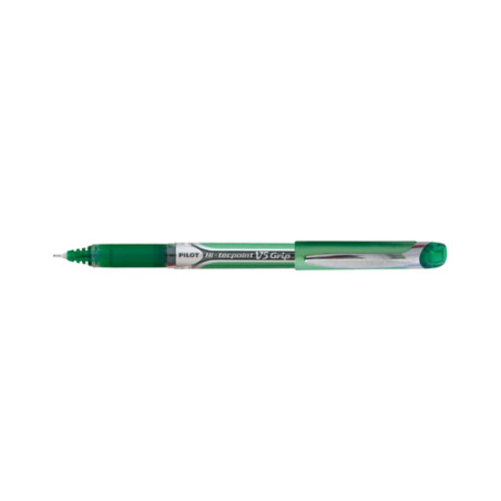 roller hi-tecpoint v5 grip verde pilot pz: 12 [006733]