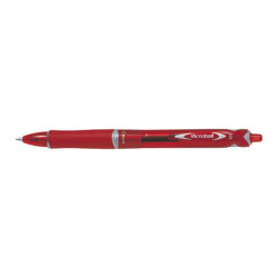 penna sfera scatto acroball plastic 0.7mm rosso begreen pilot [040312]