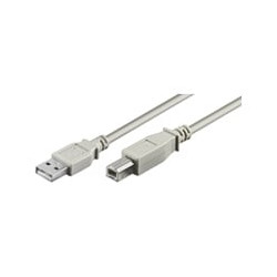 cavo usb usb 2.0 a-b 5m grigio [68714]