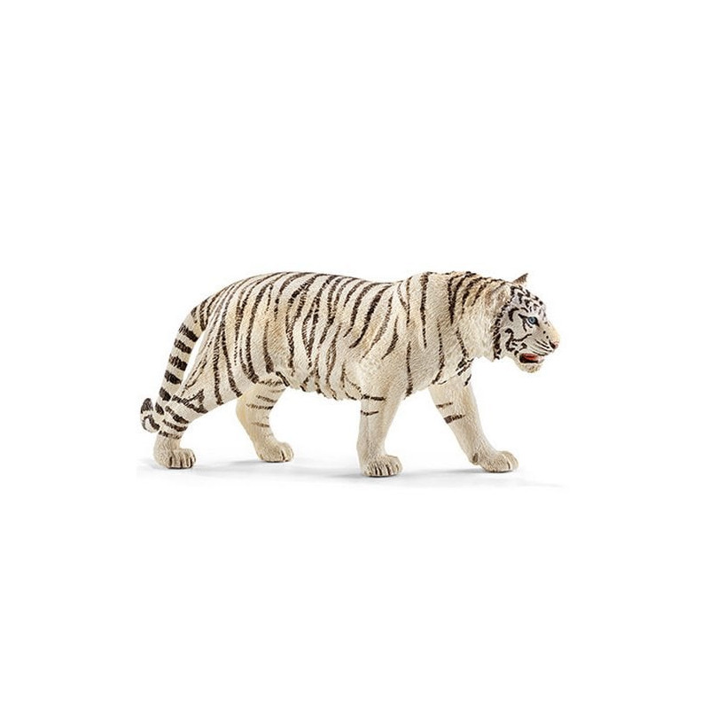 schleich wild life tiger, white [14731]