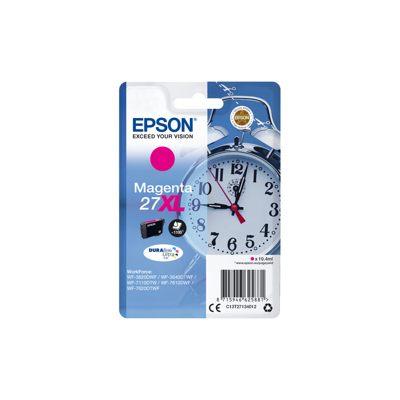 cartuccia epson serie 27xl magenta [c13t27134022]