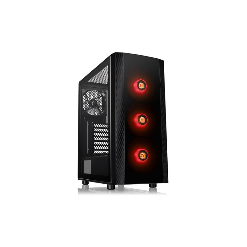 case thermaltake versa midi-tower j25 rgb 3 ventole led pre-montate,