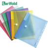 Cartellina a busta tarifold 12 pz. con velcro colori assortiti [b510229]