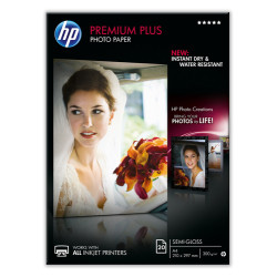 carta fotografica hp premium plus semi lucida a4 300g [cr673a]